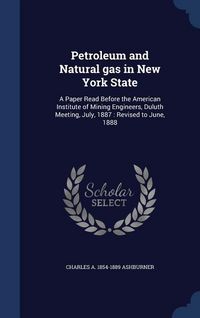 Produktbild: Petroleum and Natural gas in New York State