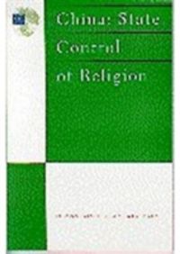 Produktbild: China: State Control of Religion