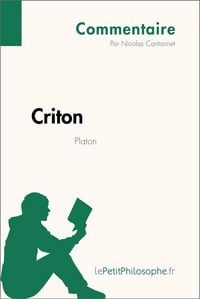 Produktbild: Criton de Platon (Commentaire)
