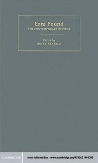 Produktbild: Ezra Pound