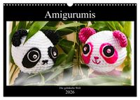 Produktbild: Amigurumi - Die geh&auml;kelte Welt (Wandkalender 2026 DIN A3 quer), CALVENDO Monatskalender