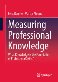 Produktbild: Measuring Professional Knowledge