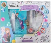 Produktbild: Craft Buddy CASD-32DNY013 - Crystal Art Secret Diary, Disney, Frozen, Elsa & Anna, Tagebuch, Diamond Painting