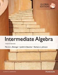 Produktbild: Bittinger, M: Intermediate Algebra, Global Edition