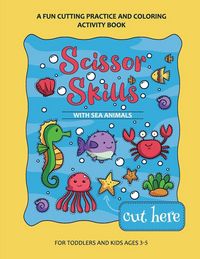 Produktbild: Scissor Skills Preschool Workbook for Kids with Sea Animals
