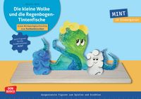 Produktbild: Die kleine Wolke und die Regenbogen-Tintenfische. Erz&auml;hlschienen-Figurenset