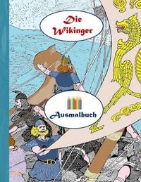 Produktbild: Die Wikinger (Ausmalbuch)