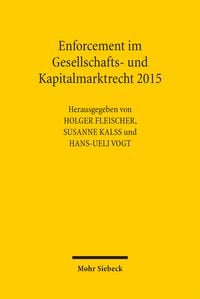 Produktbild: Enforcement im Gesellschafts- und Kapitalmarktrecht 2015