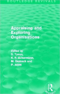 Produktbild: Appraising and Exploring Organisations