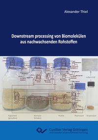 Produktbild: Downstream processing von Biomolek&uuml;len aus nachwachsenden Rohstoffen