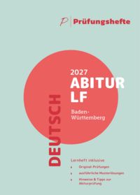 Produktbild: Pr&uuml;fungsheft Abitur 2027 BW &ndash; Deutsch LF