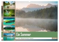 Produktbild: Ein Sommer in den Bayerischen Alpen (Wandkalender 2026 DIN A2 quer), CALVENDO Monatskalender