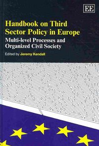 Produktbild: Handbook on Third Sector Policy in Europe