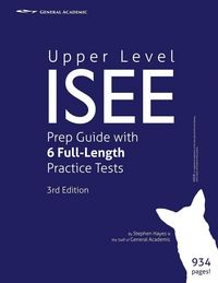 Produktbild: Upper Level ISEE Prep Guide with 6 Full-Length Practice Tests