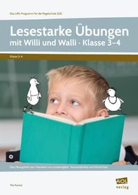 Produktbild: Lesestarke &Uuml;bungen mit Willi und Walli - Kl. 3-4