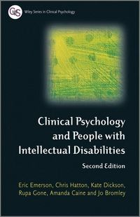 Produktbild: Clinical Psychology and People with Intellectual Disabilities