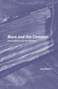 Produktbild: Marx and the Common