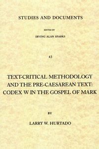 Produktbild: Text-Critical Methodology and the Pre-Caesarean Text