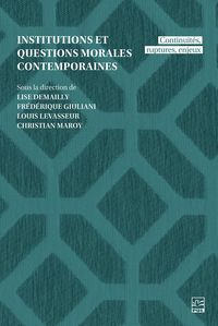 Produktbild: Institutions et questions morales contemporaines