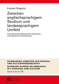 Produktbild: Zwischen englischsprachigem Studium und landessprachigem Umfeld