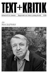 Produktbild: Hanns-Josef Ortheil