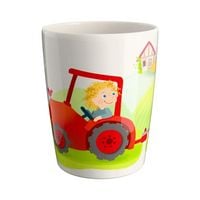 Produktbild: HABA 2012443002 - Becher Bauernhof, Melamin, H&ouml;he: 9 cm
