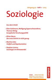 Produktbild: Soziologie 1.2013