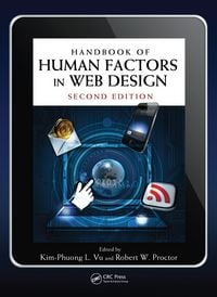 Produktbild: Handbook of Human Factors in Web Design