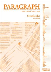Bild vom Artikel Paragraph - Strafrecht vom Autor 