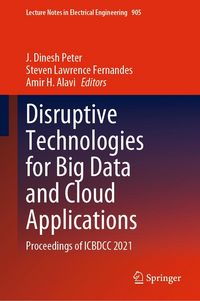 Produktbild: Disruptive Technologies for Big Data and Cloud Applications