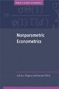 Produktbild: Nonparametric Econometrics