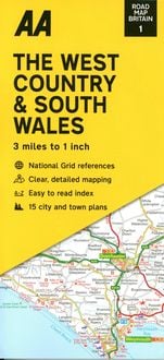 Bild vom Artikel Road Map Britain 01. West Country & South Wales 1 : 200 000 vom Autor 