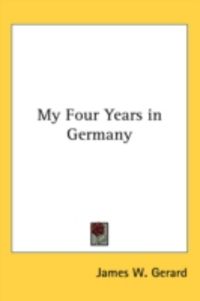 Produktbild: My Four Years in Germany