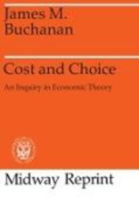 Produktbild: Buchanan, J: Cost & Choice