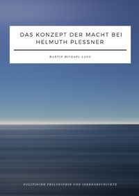 Produktbild: Das Konzept der Macht bei Helmuth Plessner