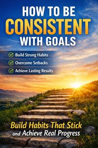 Produktbild: How to Be Consistent With Goals: Build Habits That Stick and Achieve Real Progress