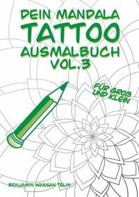 Produktbild: Dein Mandala Tattoo Ausmalbuch Vol.3