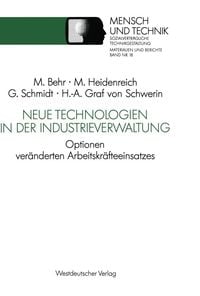 Produktbild: Neue Technologien in der Industrieverwaltung