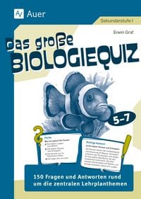 Produktbild: Das gro&szlig;e Biologiequiz 5-7