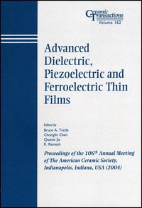 Produktbild: Advanced Dielectric, Piezoelectric and Ferroelectric Thin Films