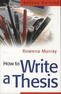 Produktbild: How To Write a Thesis