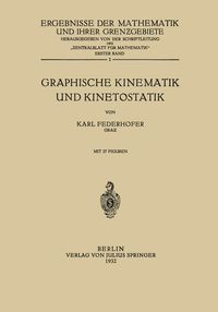 Produktbild: Graphische Kinematik und Kinetostatik