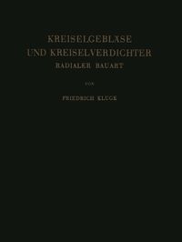 Produktbild: Kreiselgebl&auml;se und Kreiselverdichter