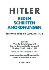 Produktbild: Juli 1931 - Dezember 1931