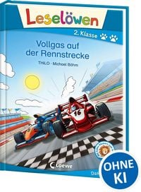 Produktbild: Lesel&ouml;wen 2. Klasse - Vollgas auf der Rennstrecke