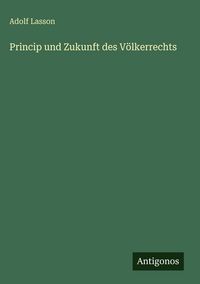 Produktbild: Princip und Zukunft des V&ouml;lkerrechts