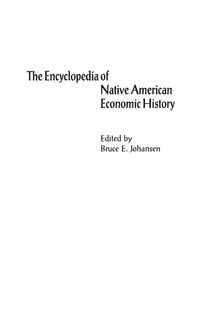 Produktbild: The Encyclopedia of Native-American Economic History