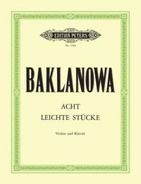 Produktbild: Eight Easy Pieces for Violin and Piano