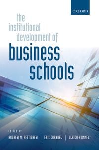 Produktbild: The Institutional Development of Business Schools