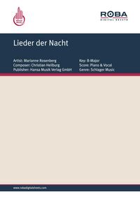Produktbild: Lieder der Nacht